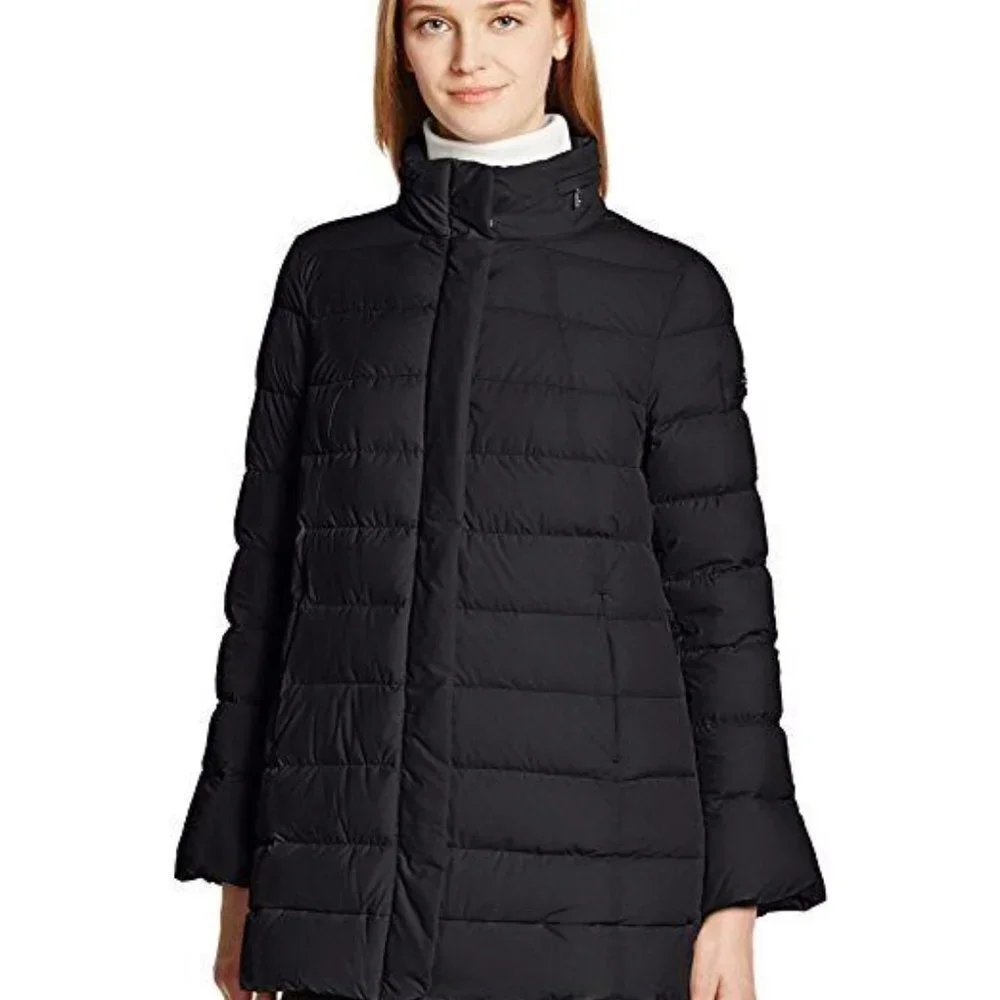 Peuterey Fuscello Bell Sleeve Combo Goose Down Puffer & Wool coat‎